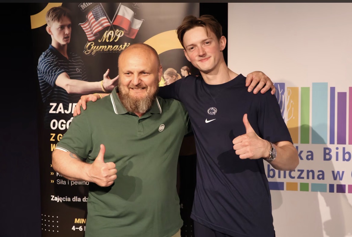 Kacper Garnczarek — założyciel i trener MVP Gymnastics